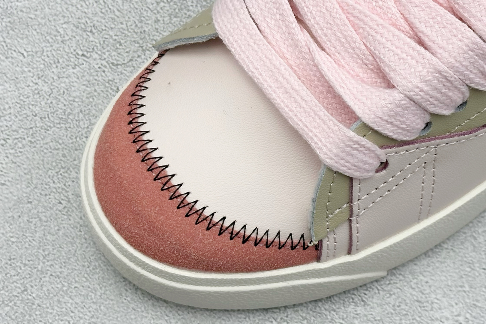 PG版Nike Blazer low 77 JUMBO 开括者大勾低帮休闲板鞋 DQ1470-601