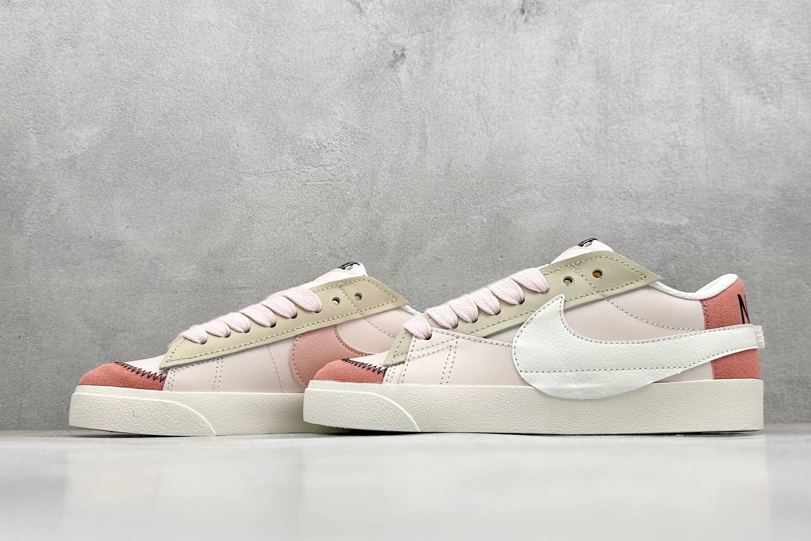 PG版Nike Blazer low 77 JUMBO 开括者大勾低帮休闲板鞋 DQ1470-601