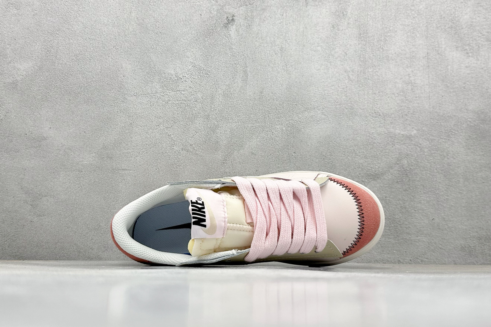 PG版Nike Blazer low 77 JUMBO 开括者大勾低帮休闲板鞋 DQ1470-601