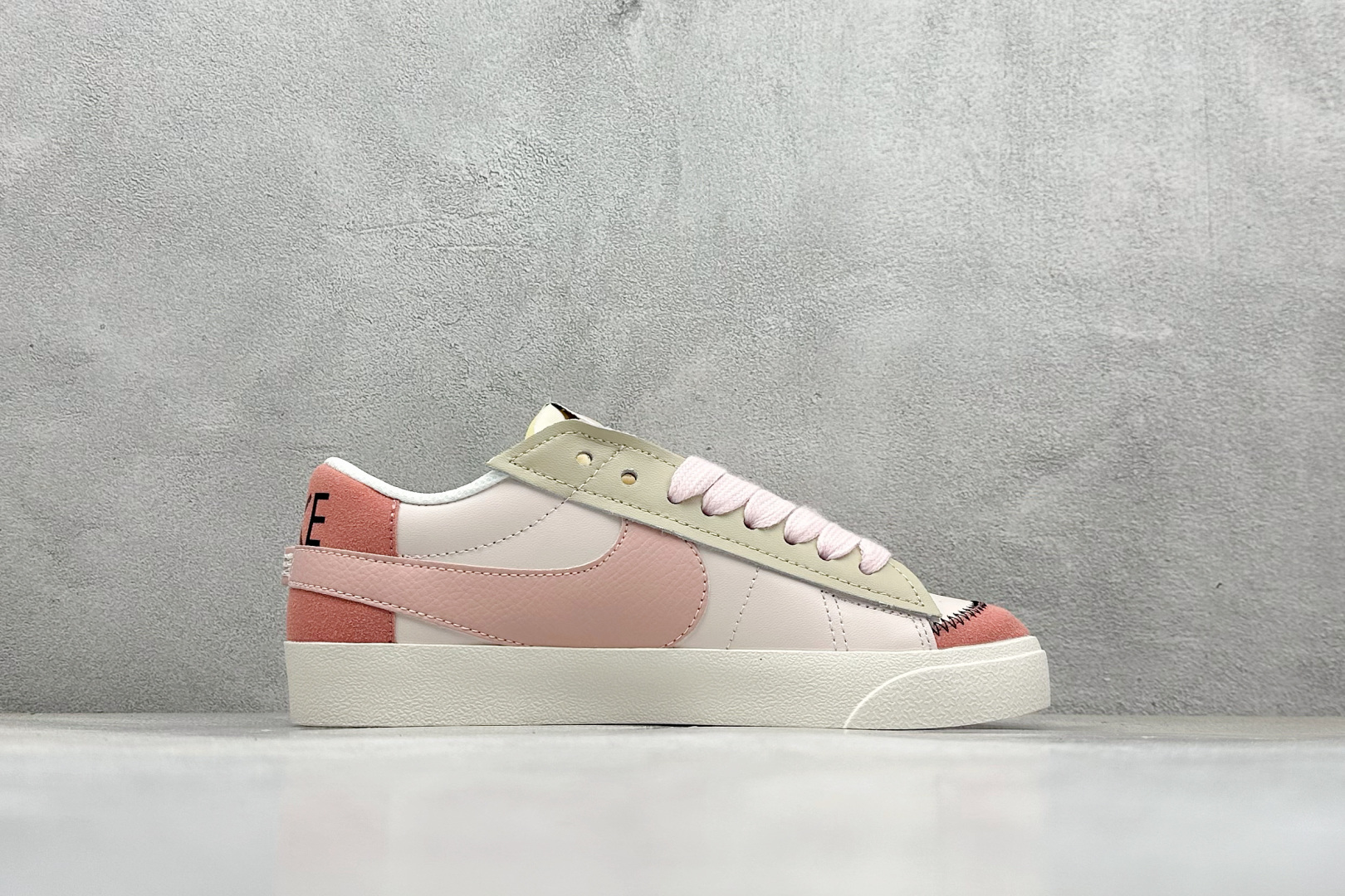 PG版Nike Blazer low 77 JUMBO 开括者大勾低帮休闲板鞋 DQ1470-601