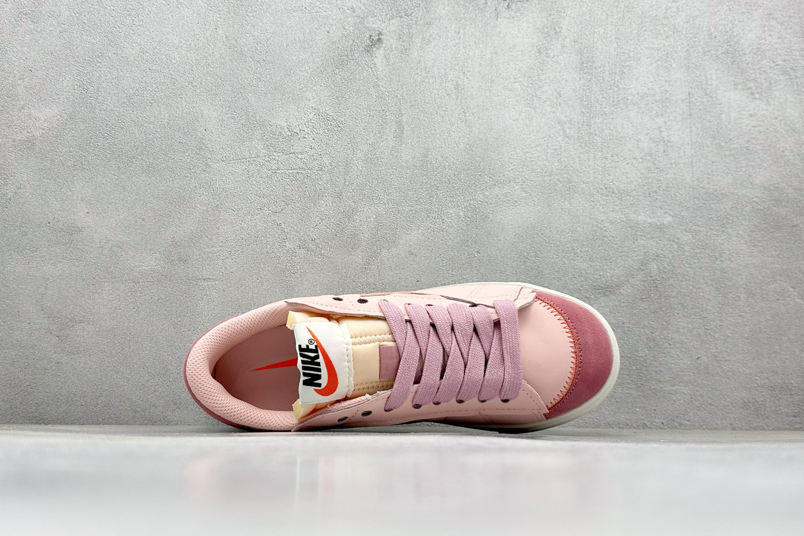 PG版Nike Blazer low 77 JUMBO 开括者大勾低帮休闲板鞋 DQ1470-106