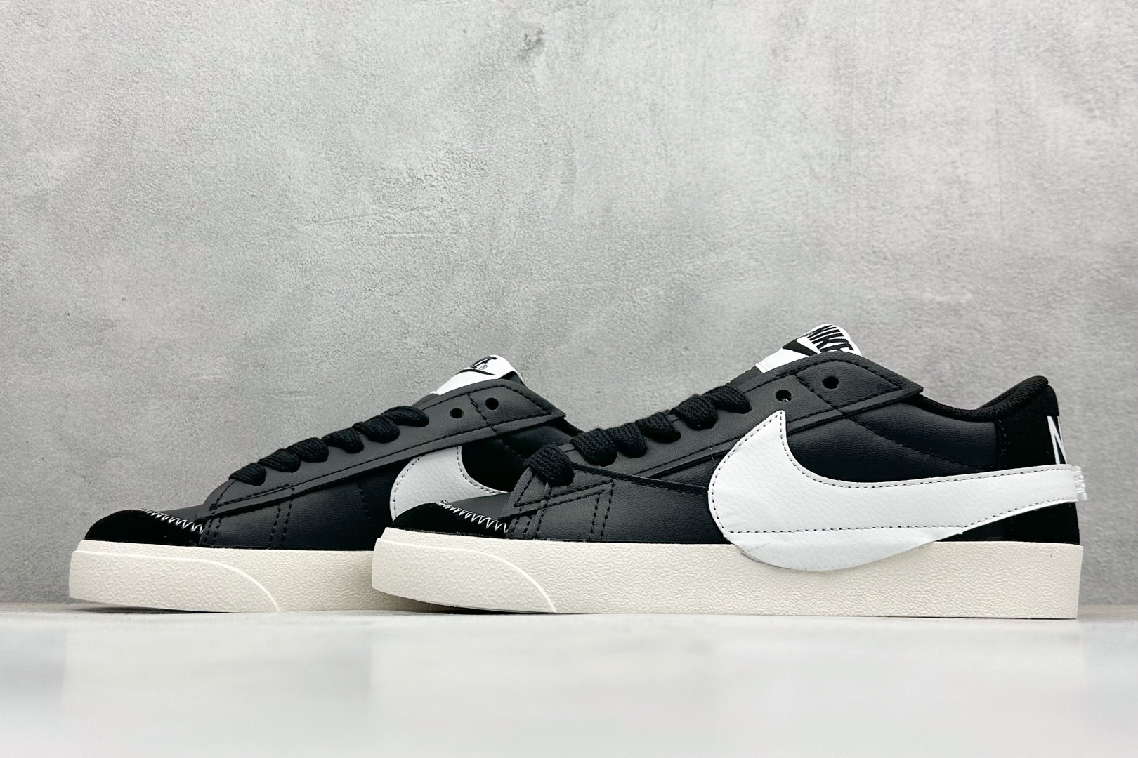PG版Nike Blazer low 77 JUMBO 开括者大勾低帮休闲板鞋 FD9858-001