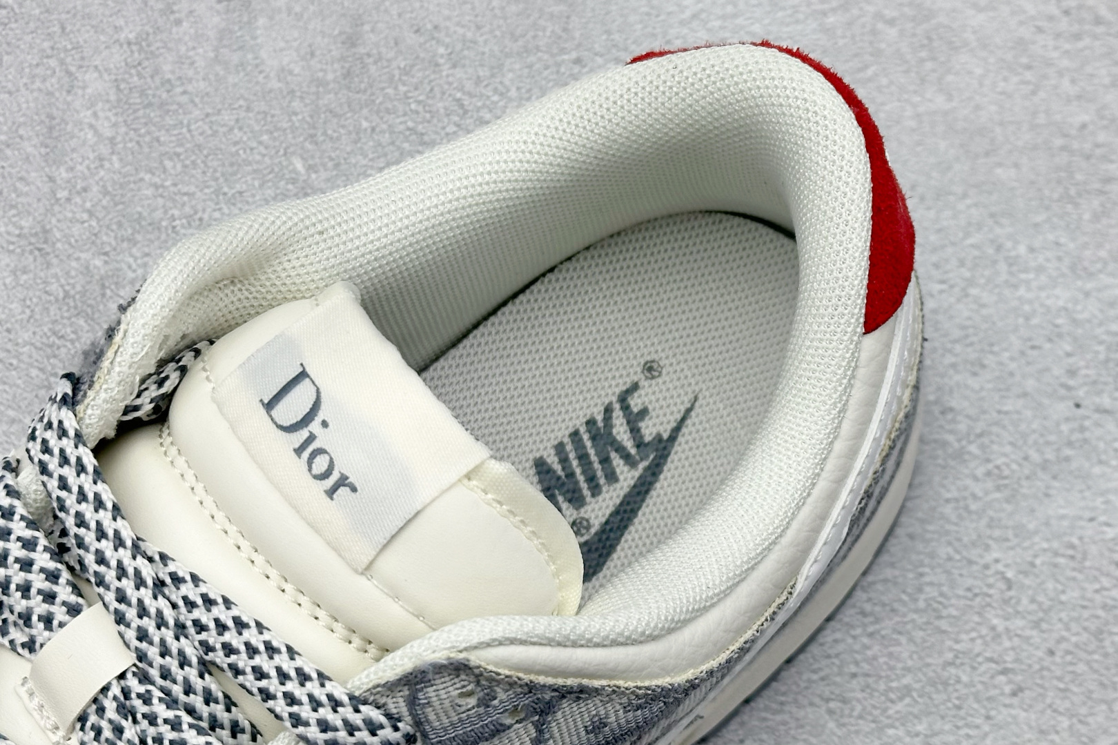 XC版Nike SB Dunk Low“迪奥灰花纹” 周年高端定制 低帮休闲板鞋 CS1688-122