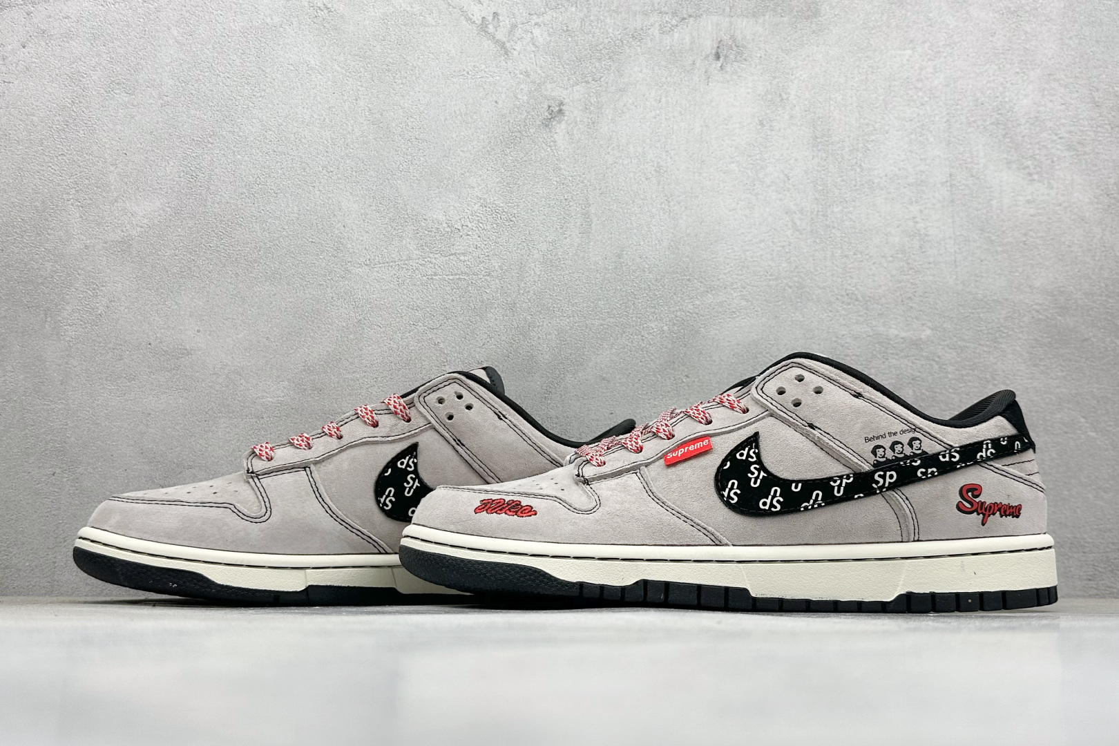 Nike SB Dunk Low x Supreme 猪八灰红 SD2025-001