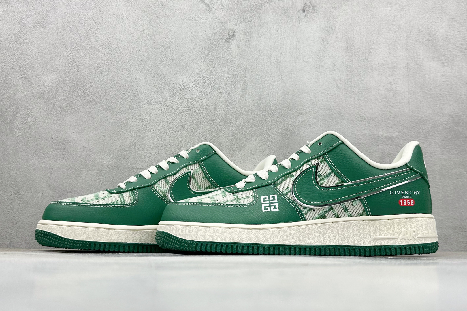SC版Nike Air Force 1 Low 07 x GIVENCHY 绿白 DK0188-088