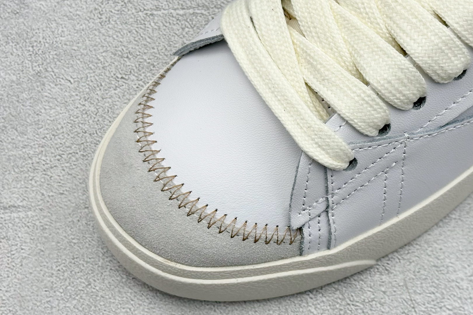 PG版Nike Blazer low 77 JUMBO 开括者大勾低帮休闲板鞋 DZ2772-121