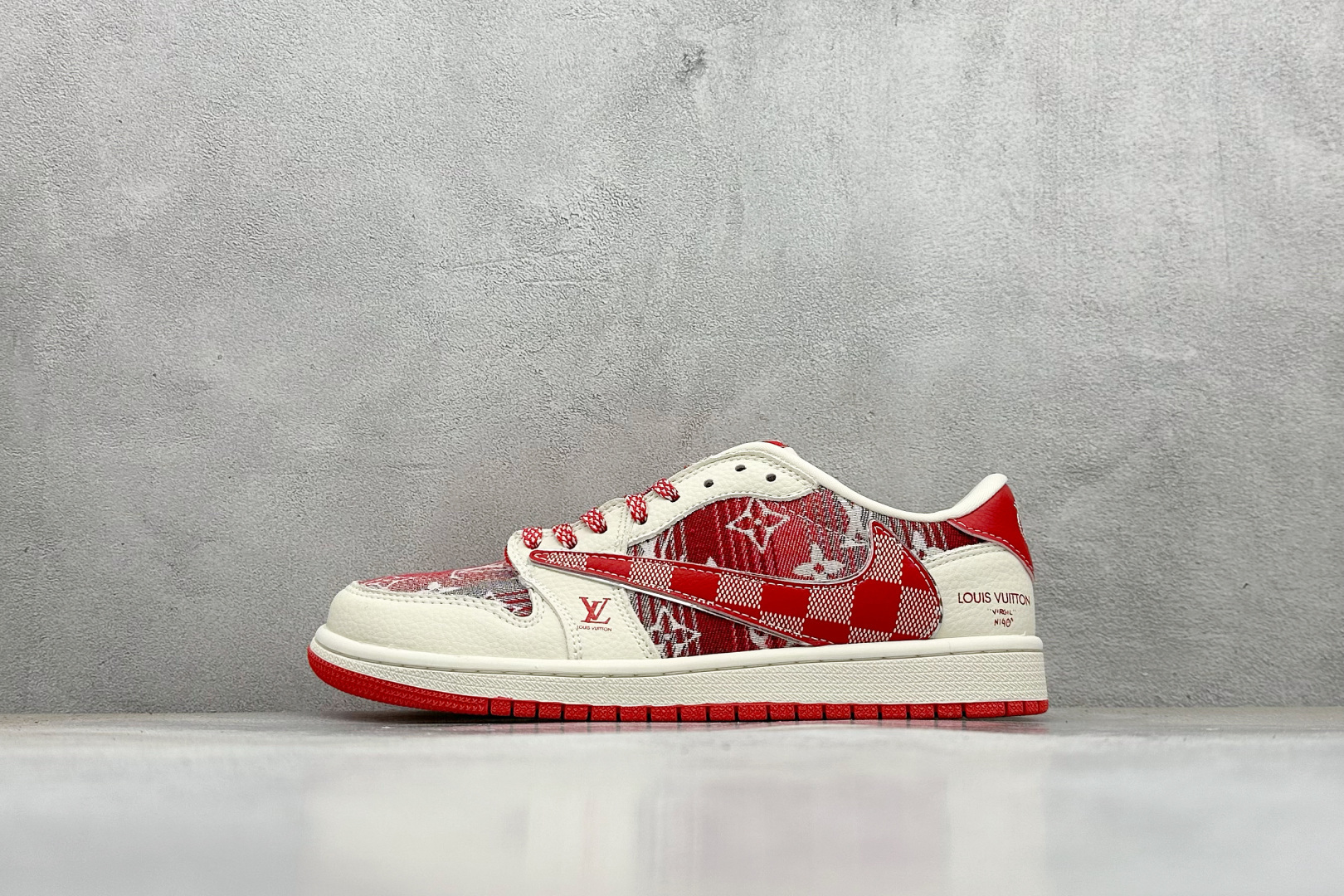 Travis Scott x Fragment Design x Jordan Air Jordan 1 Low SP “路易威登LV联名—立体LV印花” XS2025-067