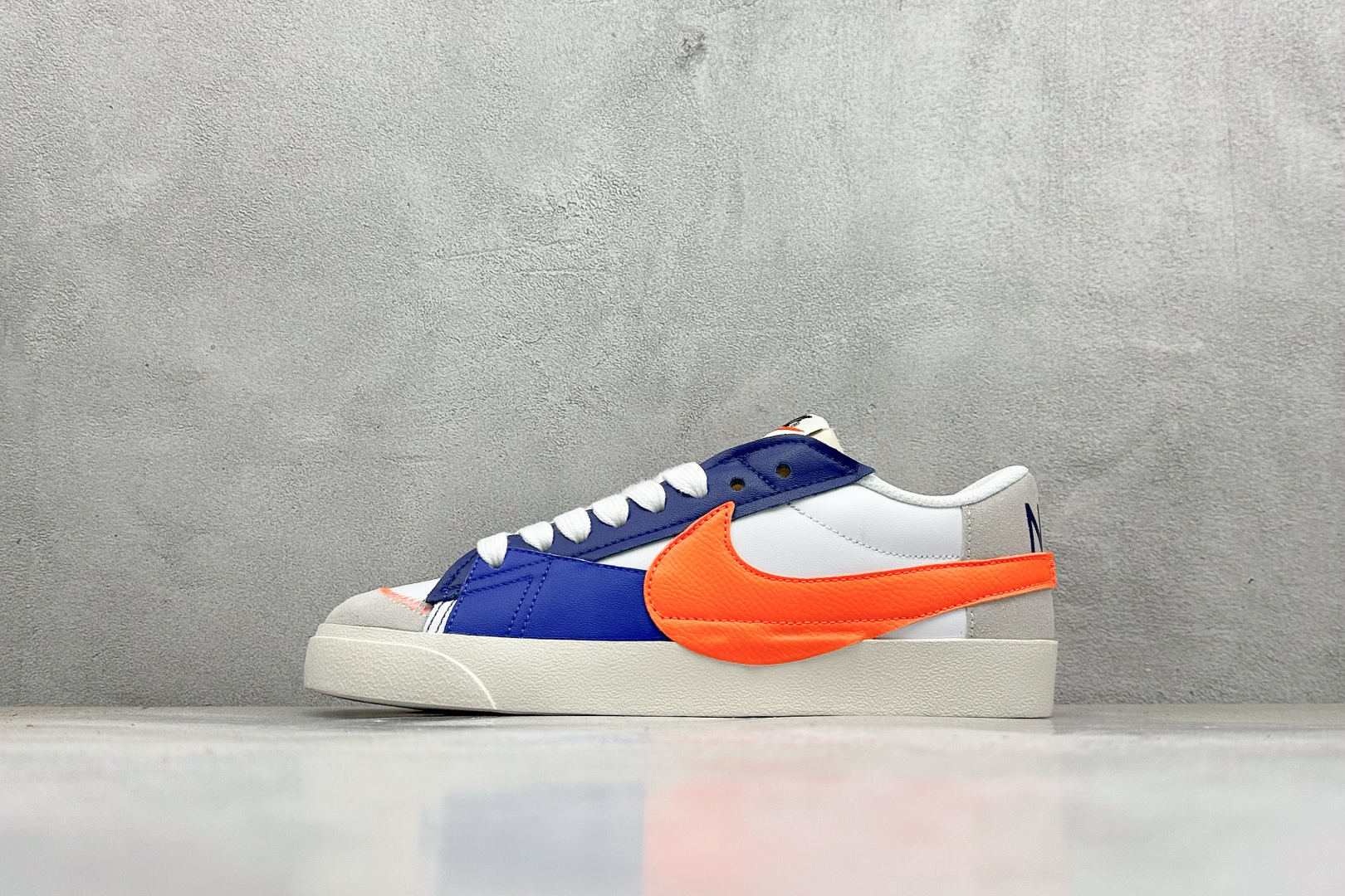 PG版Nike Blazer low 77 JUMBO 开括者大勾低帮休闲板鞋 DV9122-181