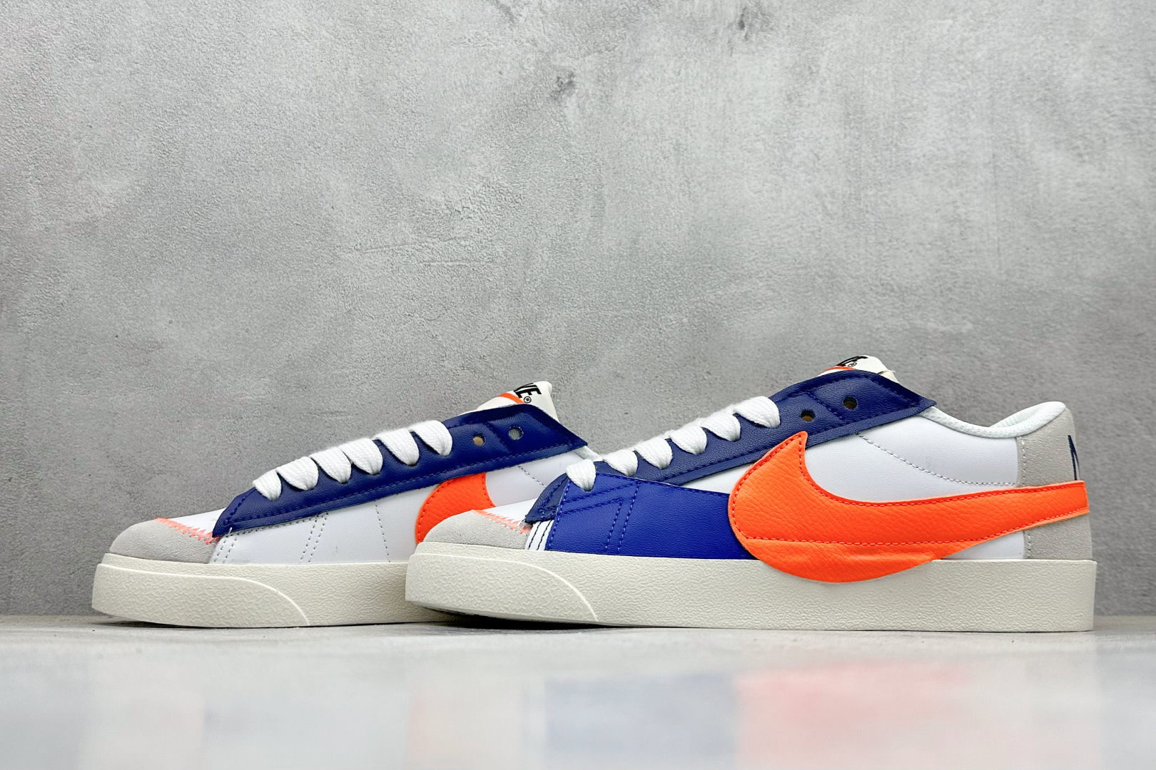 PG版Nike Blazer low 77 JUMBO 开括者大勾低帮休闲板鞋 DV9122-181