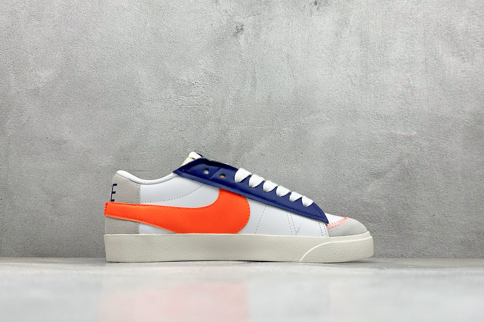 PG版Nike Blazer low 77 JUMBO 开括者大勾低帮休闲板鞋 DV9122-181