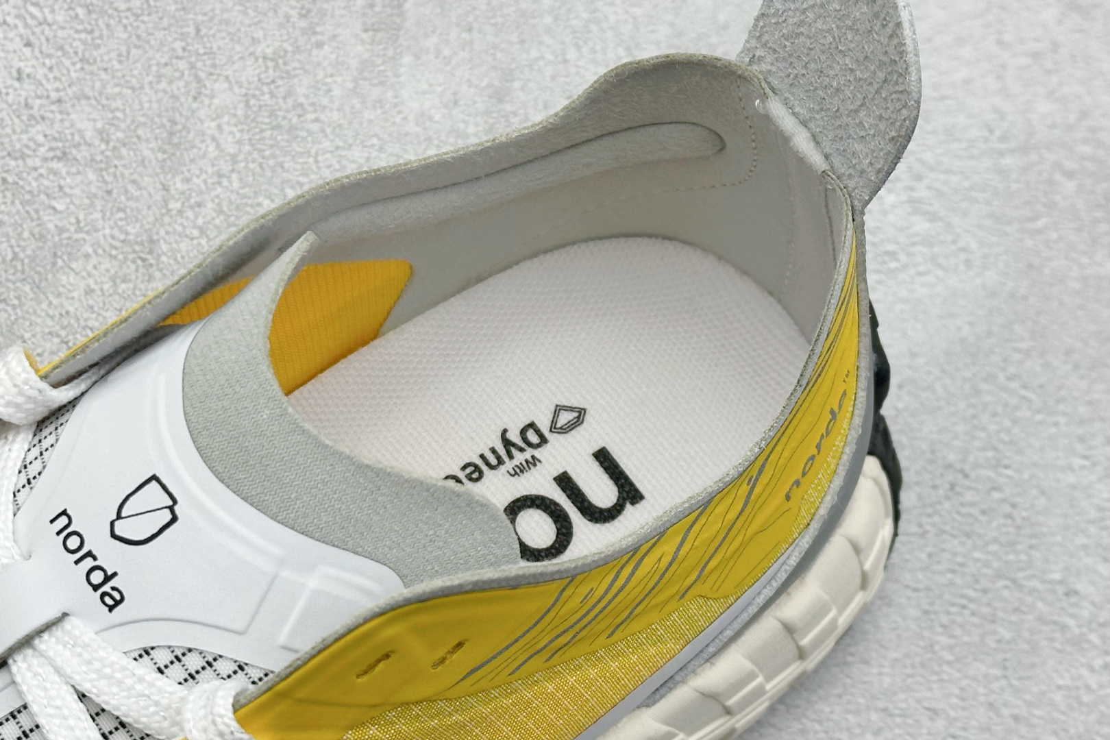 220 NORDA 001 织物厚底低帮生活休闲鞋 1006 STEAL THBLACK