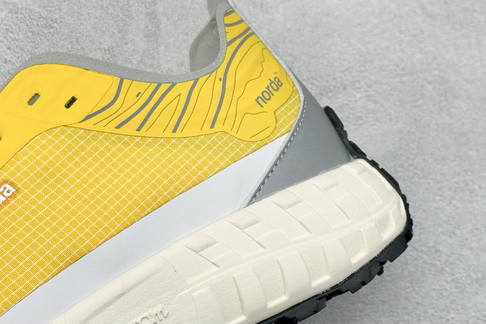 220 NORDA 001 织物厚底低帮生活休闲鞋 1006 STEAL THBLACK