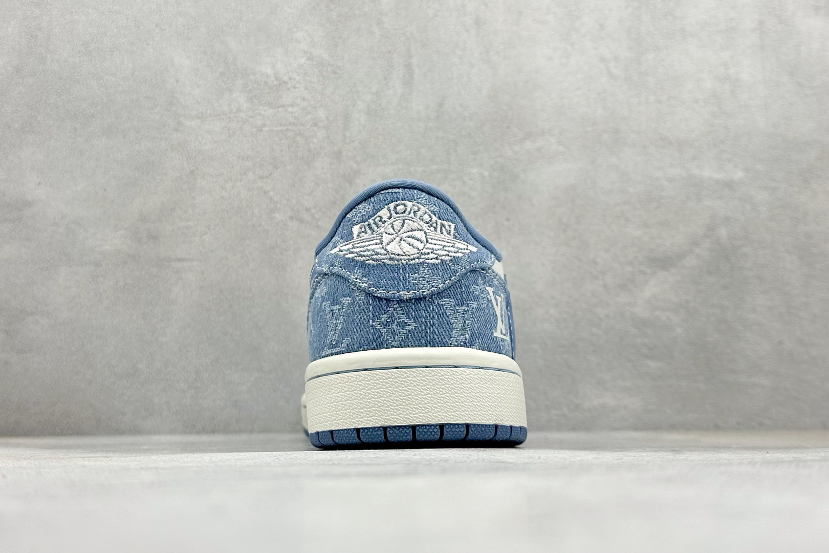 SC版Travis Scott x Fragment Design x Air Jordan 1 Low SP AJ1 乔1 LV联名 天空蓝牛仔 低帮文化休闲板鞋 SC0601-056