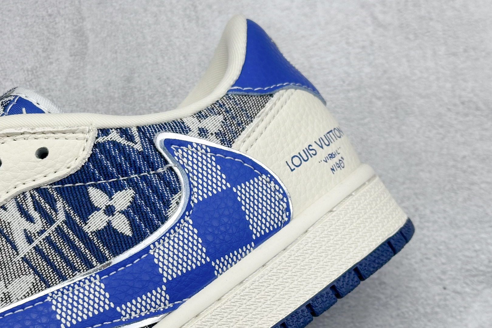 Travis Scott x Fragment Design x Jordan Air Jordan 1 Low SP “路易威登LV联名---帆布LV印花” XS2025-075