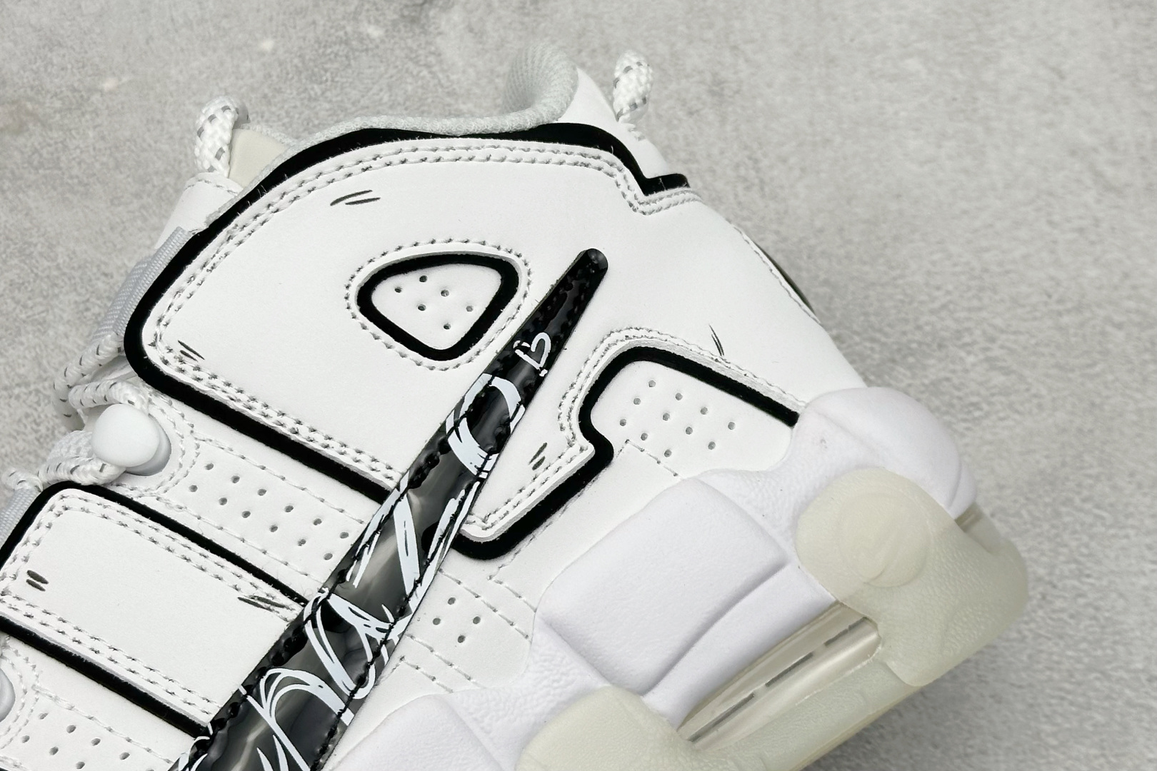 C Nike Air More Uptempo 原装皮蓬 DQ5014-100