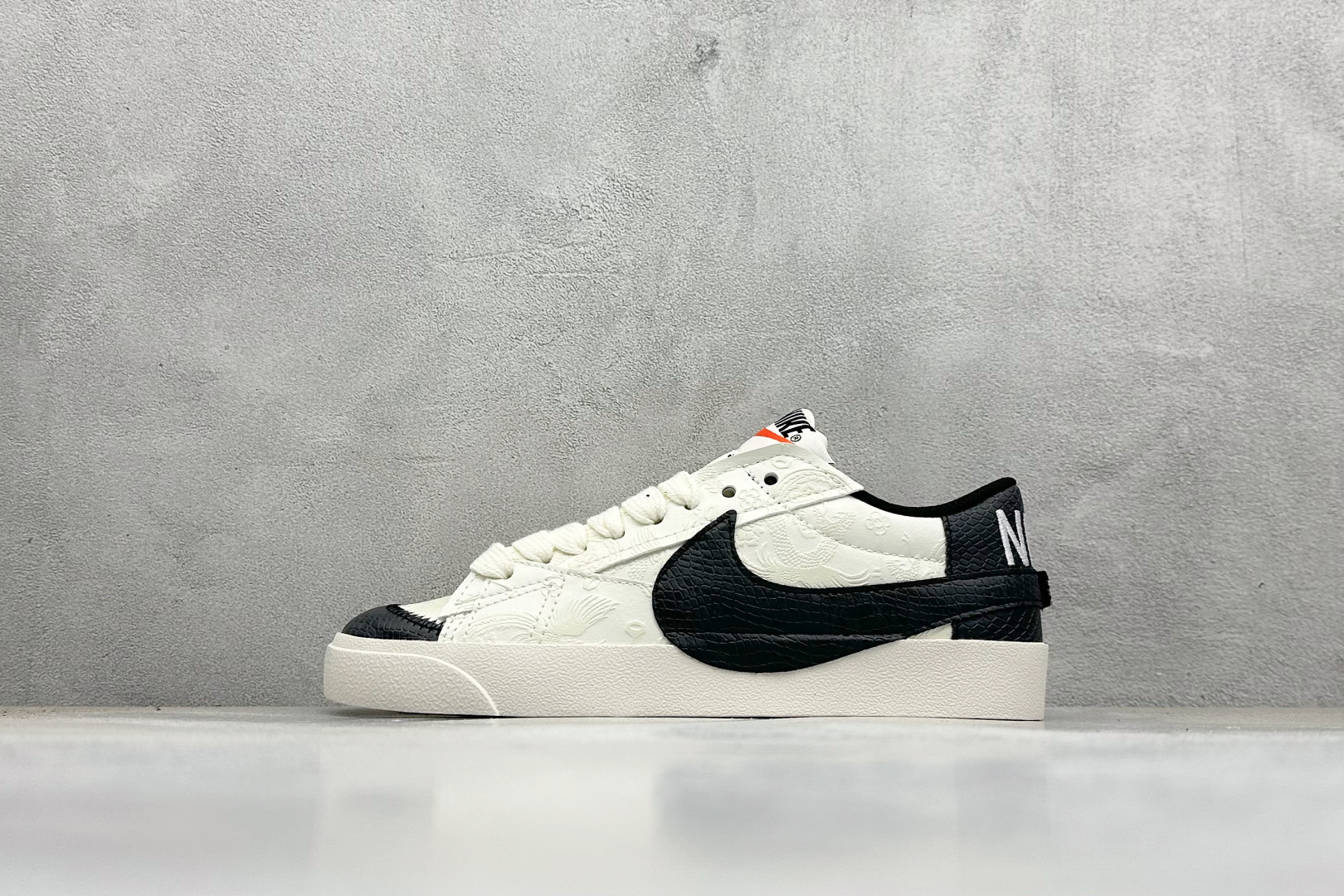PG版Nike Blazer low 77 JUMBO 开括者大勾低帮休闲板鞋 DN2158-001