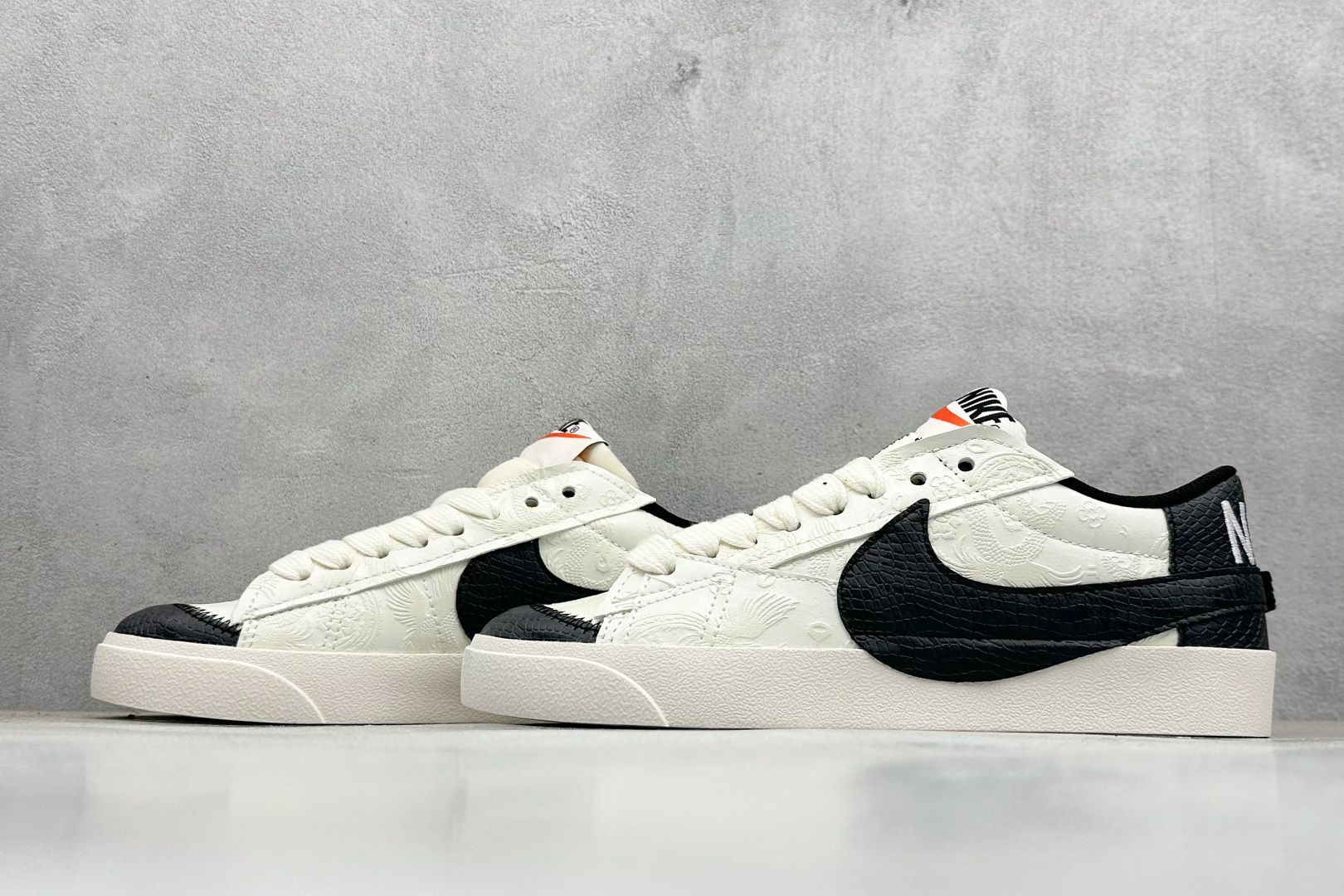 PG版Nike Blazer low 77 JUMBO 开括者大勾低帮休闲板鞋 DN2158-001