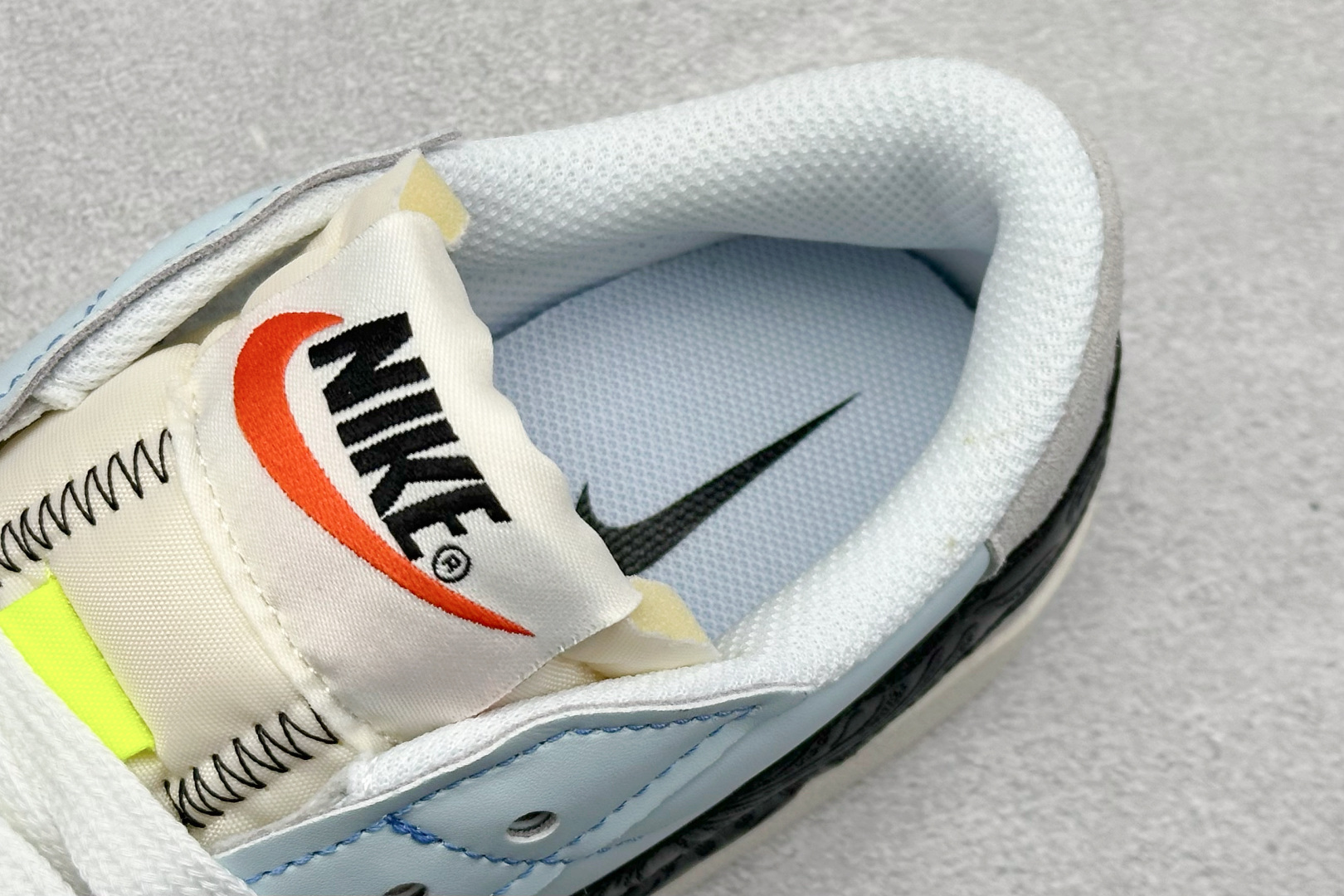 PG版Nike Blazer low 77 JUMBO 开括者大勾低帮休闲板鞋 DN2158-110