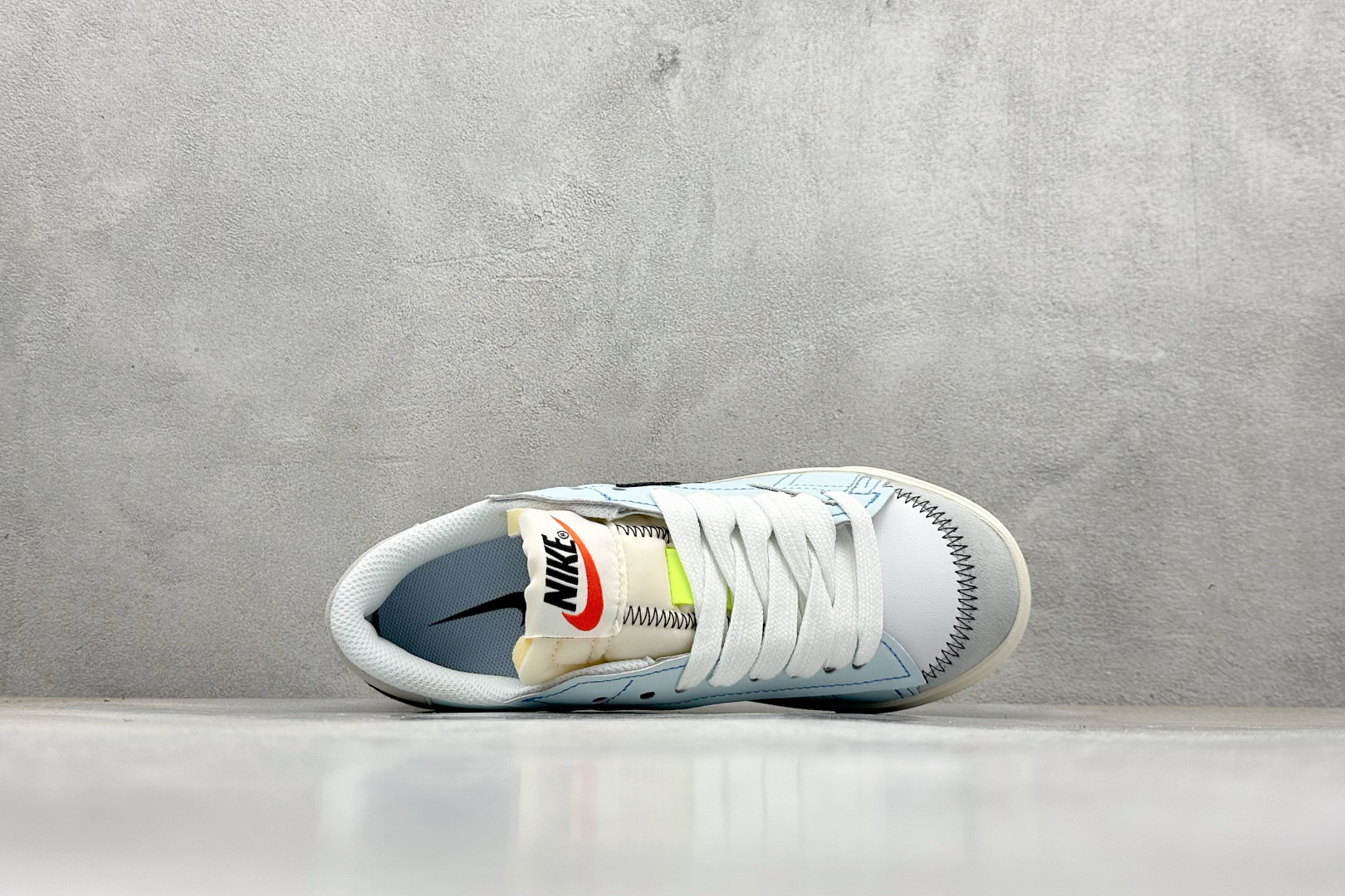 PG版Nike Blazer low 77 JUMBO 开括者大勾低帮休闲板鞋 DN2158-110