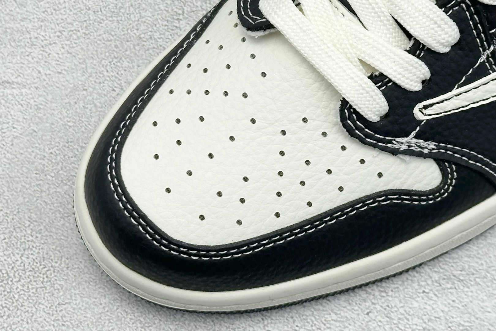 SC版Travis Scott x Fragment Design x Air Jordan 1 Low SP AJ1 乔1 LV联名 黑白牛仔 低帮文化休闲板鞋 SC0601-052 SC版Travis Scott x Fragment Design x Air Jordan 1 Low SP AJ1 乔1 LV联名 黑白牛仔 低帮文化休闲板鞋 SC0601-052