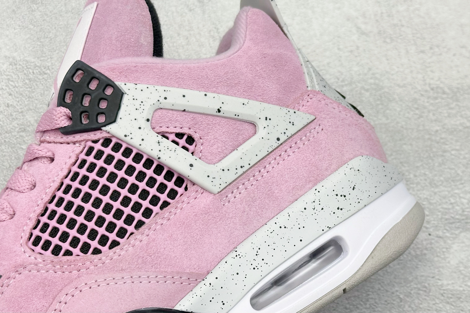 新F版Air Jordan AJ4 Retro 猛男粉 中帮篮球鞋 AQ9129-501-莆田鞋,莆田鞋货源,高仿鞋,高仿鞋货源,安福档口,莆田高仿鞋,莆田鞋批发,高仿鞋批发,莆田高仿运动鞋,高仿运动鞋,莆田运动鞋 新F版Air Jordan AJ4 Retro 猛男粉 中帮篮球鞋 AQ9129-501