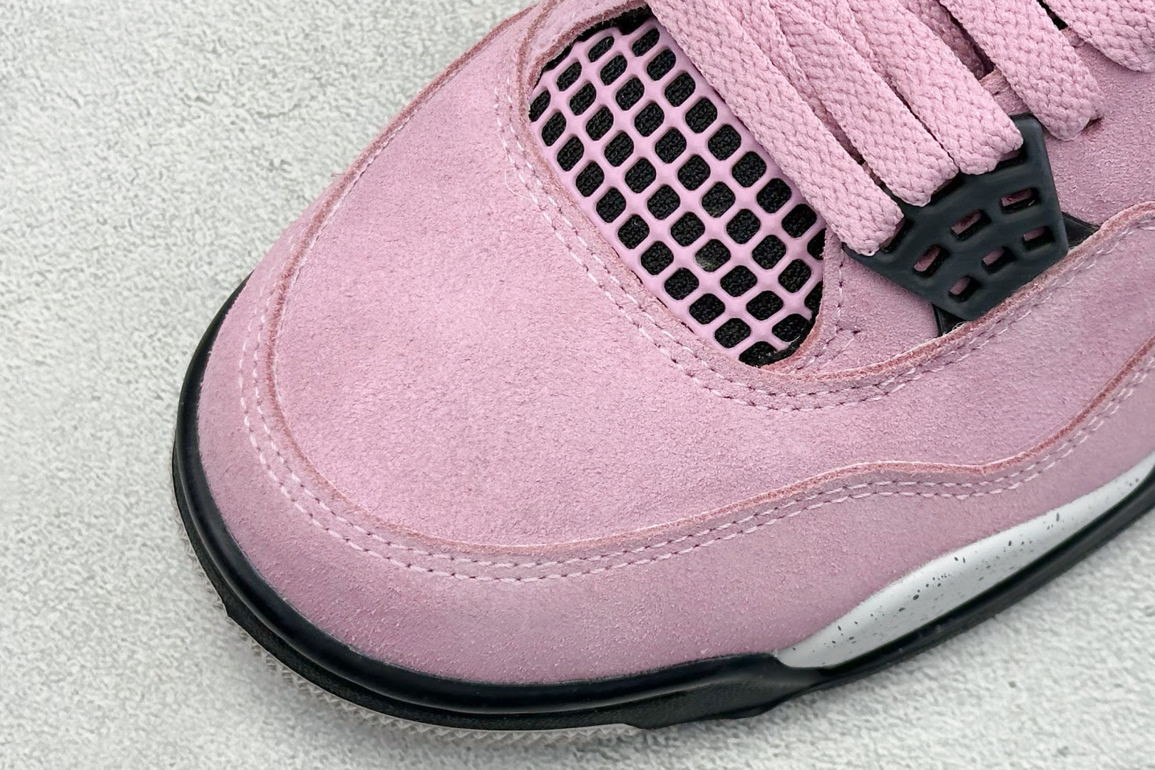 新F版Air Jordan AJ4 Retro 猛男粉 中帮篮球鞋 AQ9129-501-莆田鞋,莆田鞋货源,高仿鞋,高仿鞋货源,安福档口,莆田高仿鞋,莆田鞋批发,高仿鞋批发,莆田高仿运动鞋,高仿运动鞋,莆田运动鞋 新F版Air Jordan AJ4 Retro 猛男粉 中帮篮球鞋 AQ9129-501