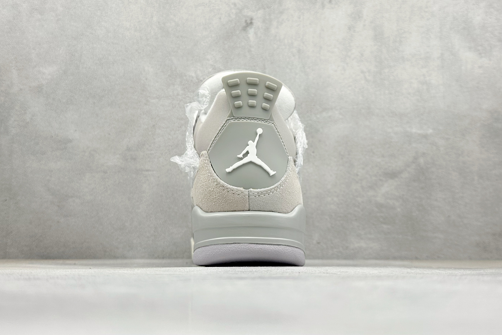 新F版Air Jordan AJ4 Retro 灰银 中帮篮球鞋 AQ9129-001