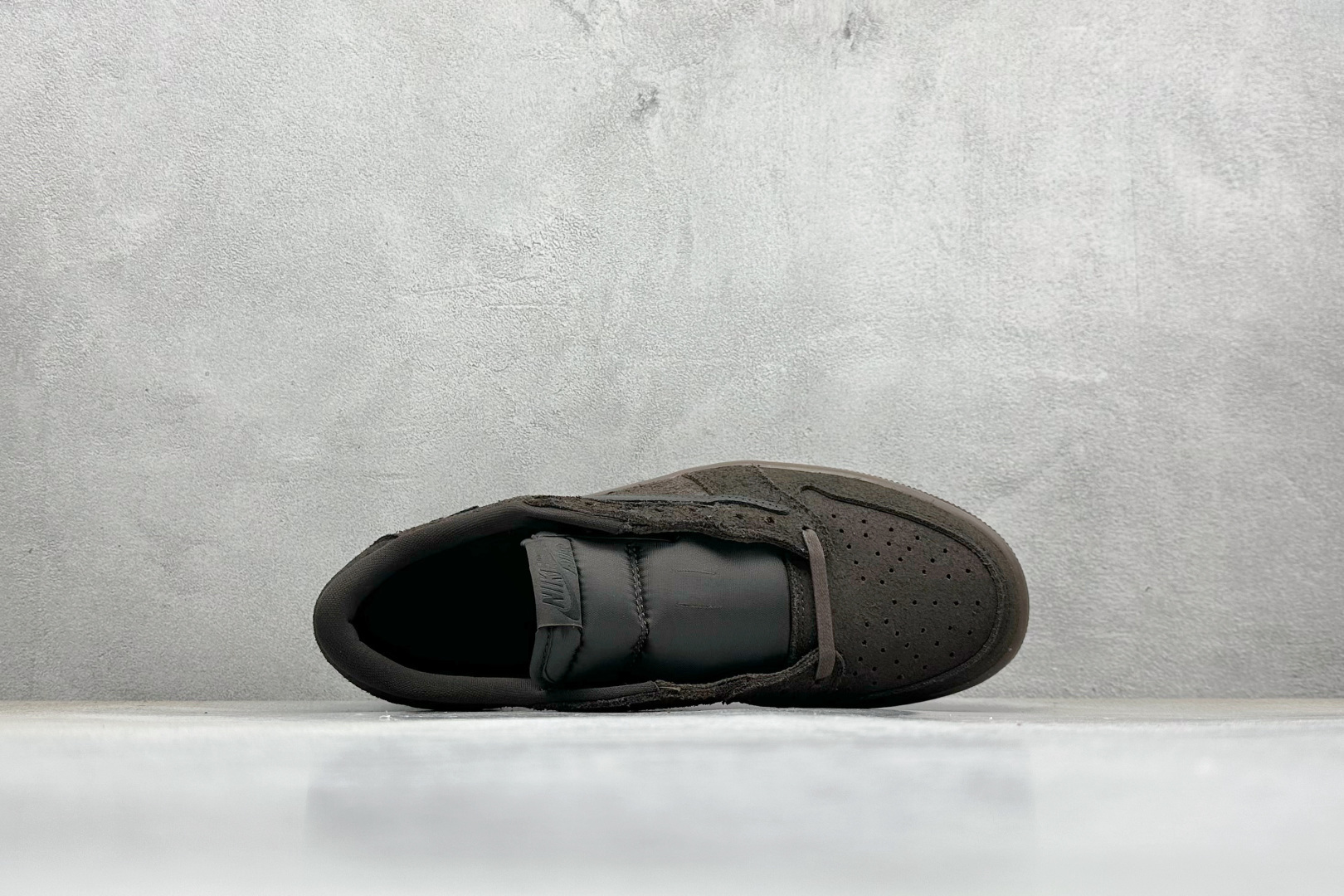 新F版Fragment x TS x Air Jordan 1 Low 三方联名低帮倒勾板鞋 DM7866-202