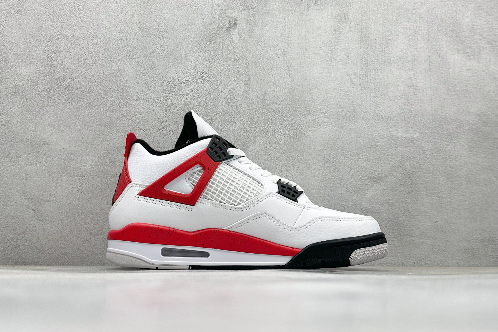 新F版Air Jordan AJ4 Retro 红水泥 中帮篮球鞋 DH6927-161