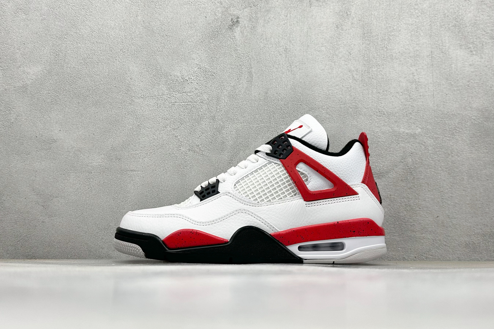 新F版Air Jordan AJ4 Retro 红水泥 中帮篮球鞋 DH6927-161