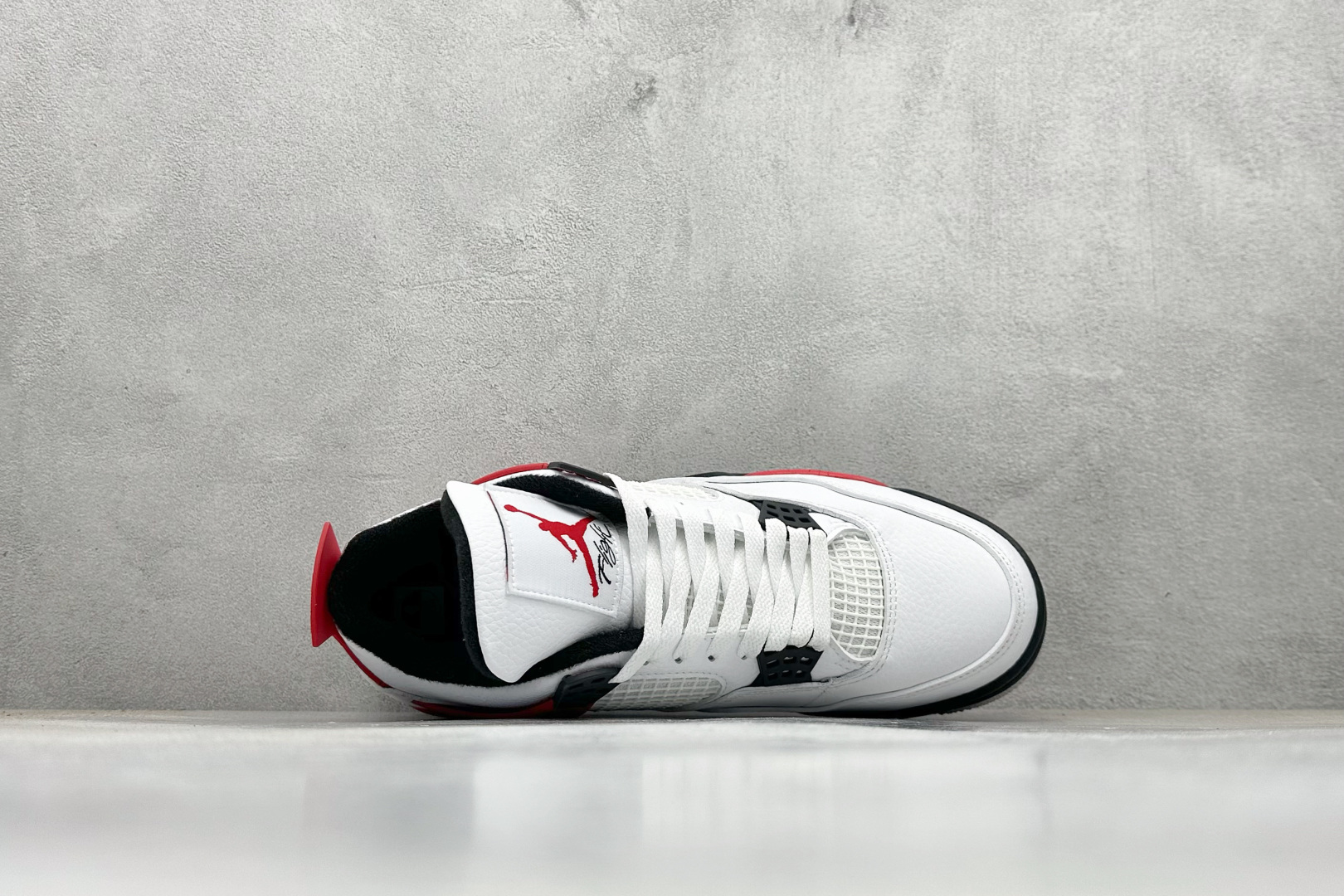 新F版Air Jordan AJ4 Retro 红水泥 中帮篮球鞋 DH6927-161