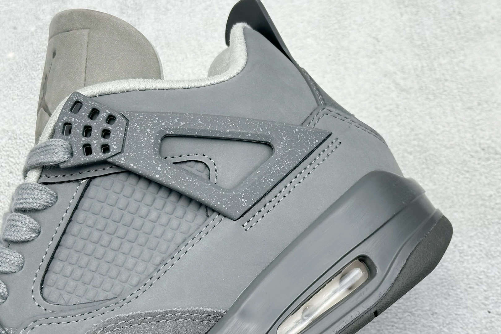 新F版Air Jordan AJ4 Retro 奥运灰 中帮篮球鞋 FQ7928-001