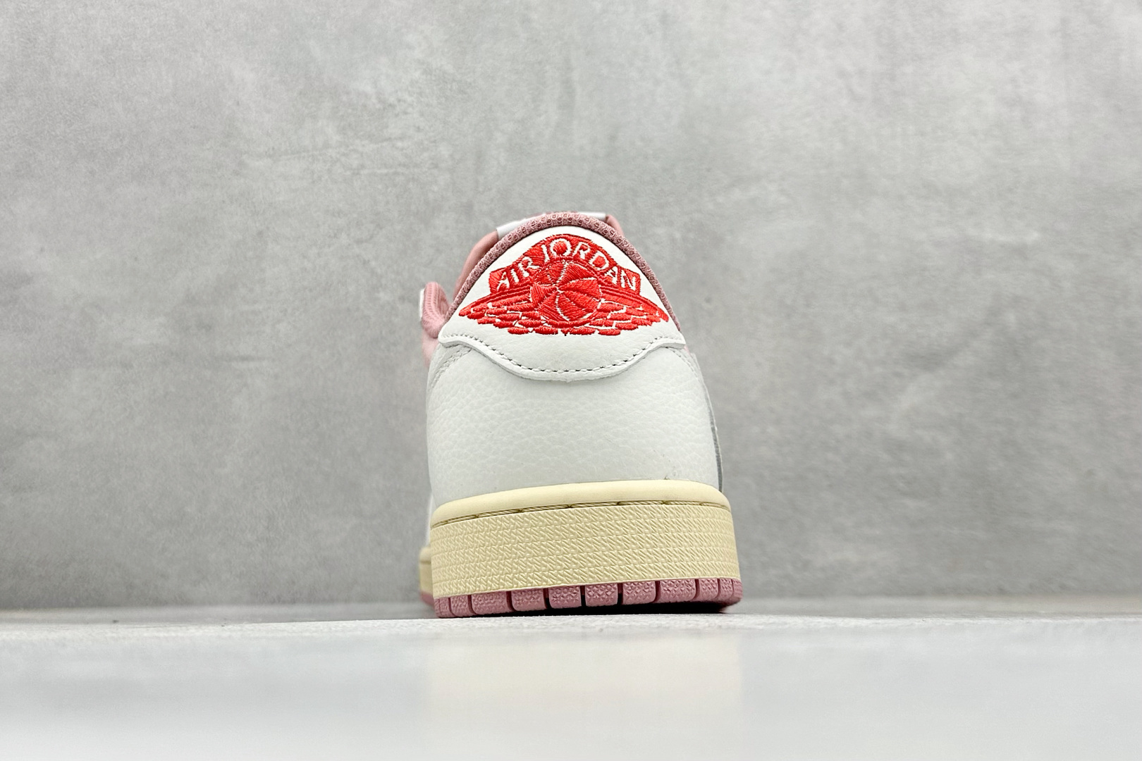 新F版Fragment x TS x Air Jordan 1 Low 三方联名低帮倒勾板鞋 DM7866-600