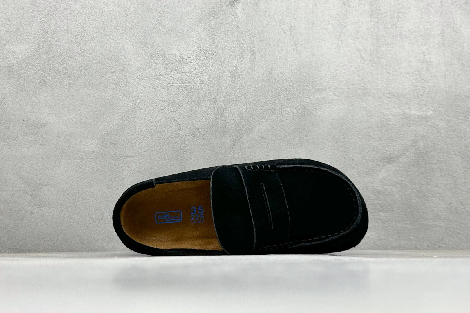 220 BK版Birkenstock 博肯一脚蹬系列 黑色反绒 0250901