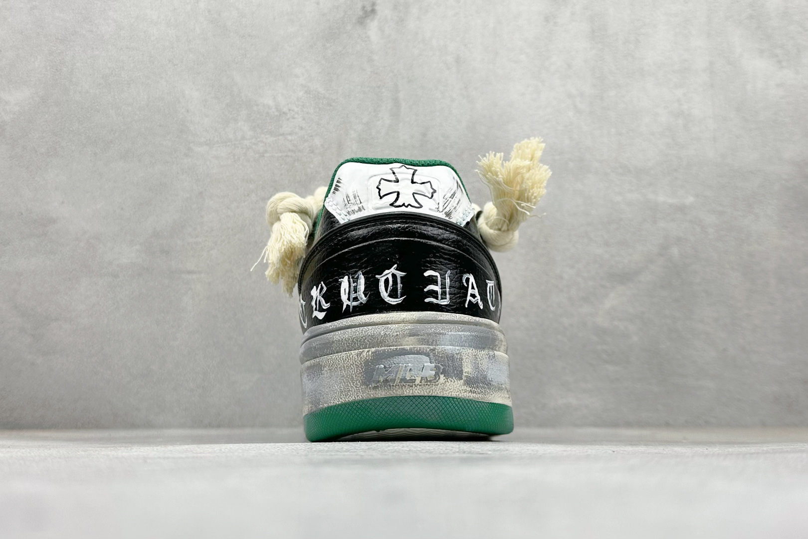 280 MLB NY 印花网红学长鞋 定制涂鸦恶作剧 内增高6cm 3ASXCA12N