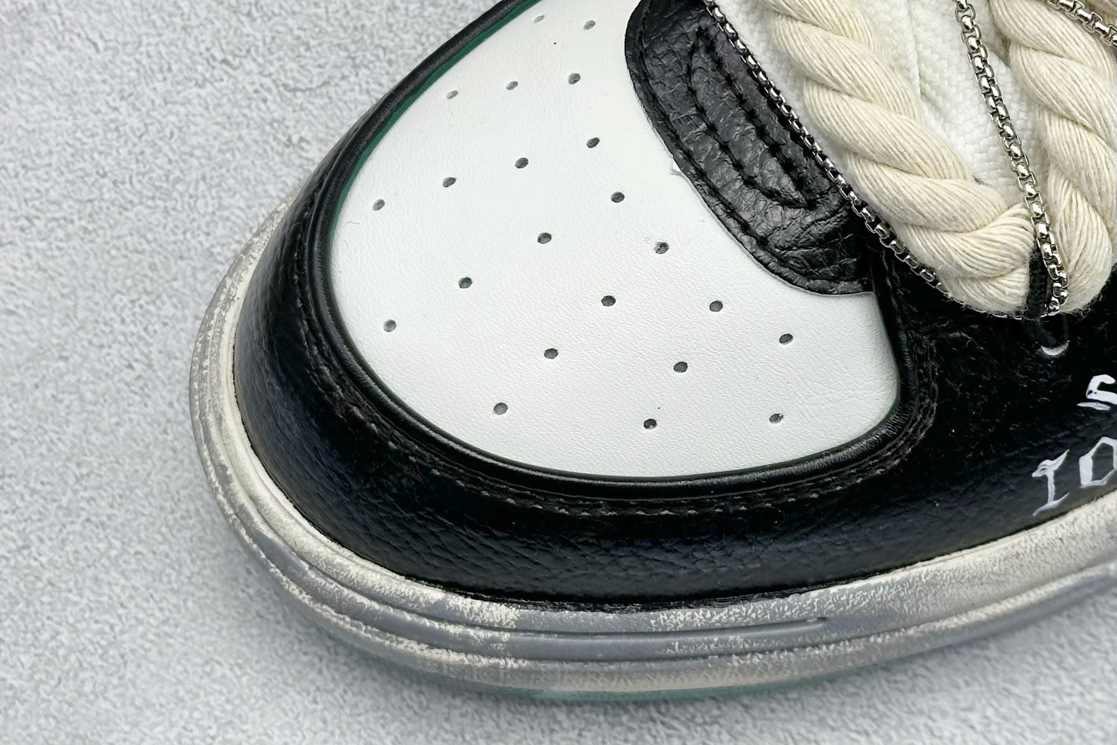 280 MLB NY 印花网红学长鞋 定制涂鸦恶作剧 内增高6cm 3ASXCA12N