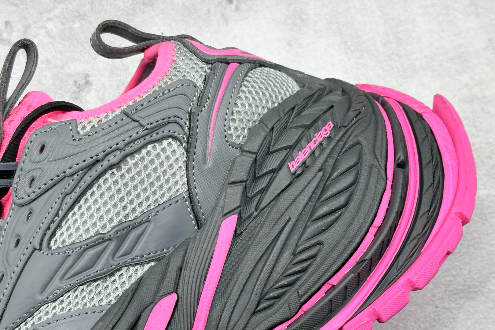 400 OK版Balenciaga巴黎世家 6XL Platfo 厚底系带 老爹鞋 821137 WPLTF 0101