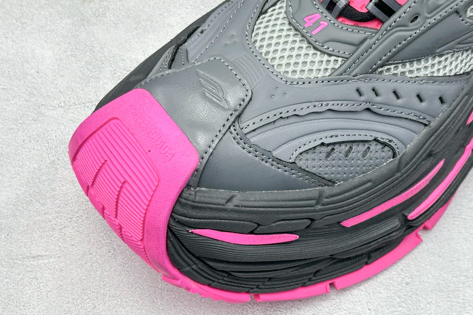 400 OK版Balenciaga巴黎世家 6XL Platfo 厚底系带 老爹鞋 821137 WPLTF 0101