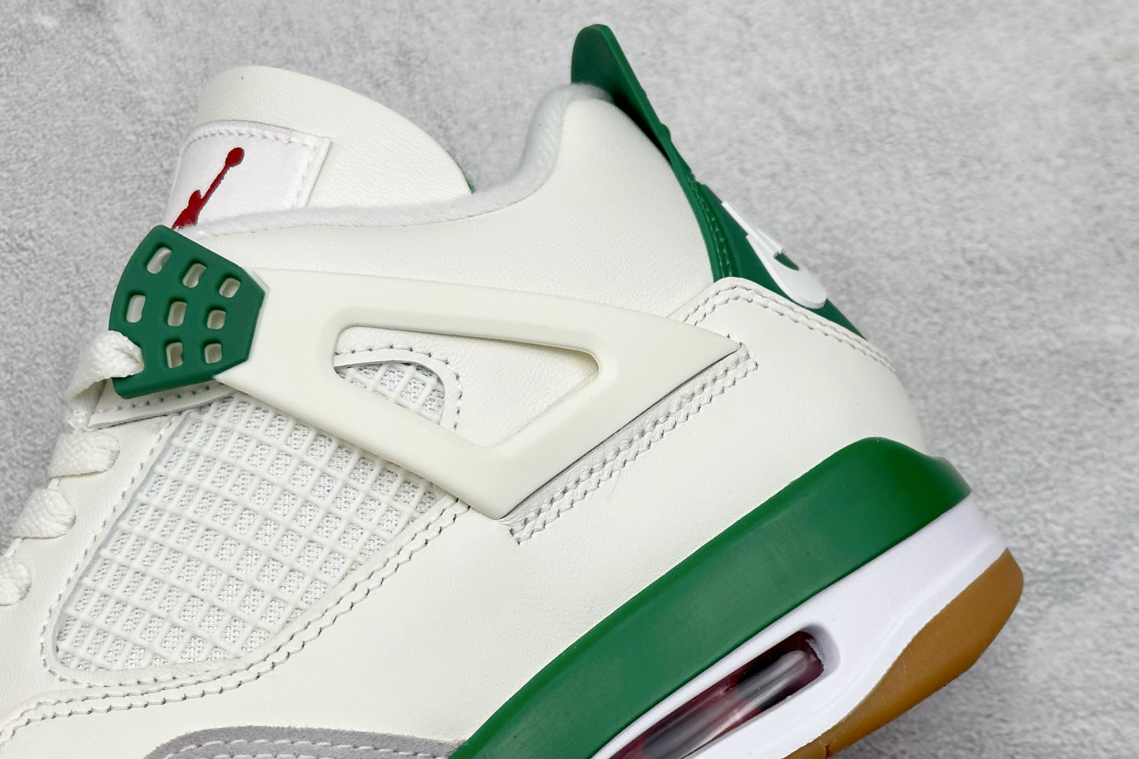 280 新F版Air Jordan AJ4 Retro 白绿 中帮篮球鞋 DR5415-103