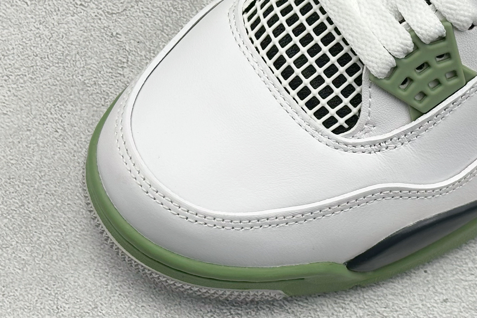 280 新F版Air Jordan AJ4 Retro 鼠尾草 中帮篮球鞋 AQ9129-103