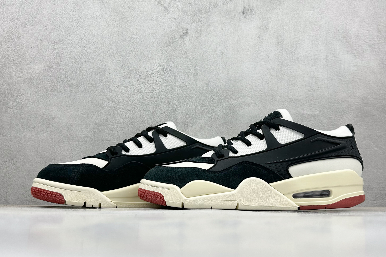 260 新F版Air Jordan AJ4 熊猫 低帮复古篮球鞋 FQ7939-100