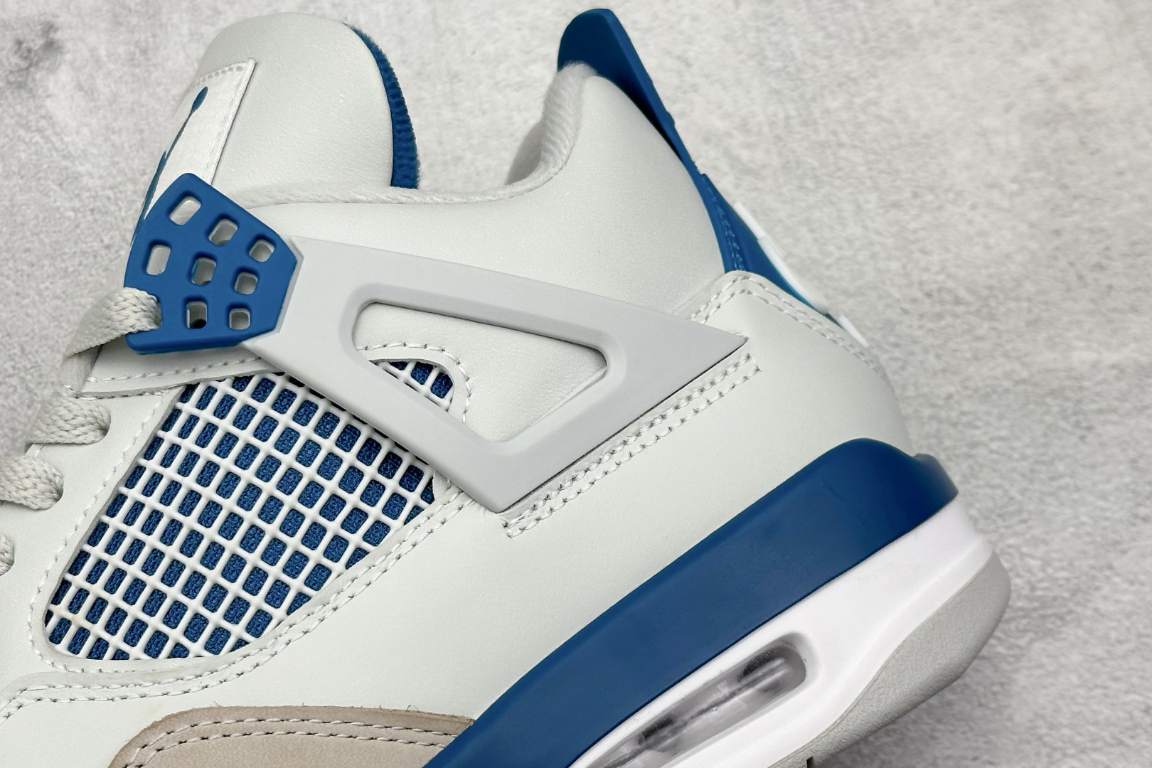 280 新F版Air Jordan AJ4 Retro 灰蓝 中帮篮球鞋 FV5029-141