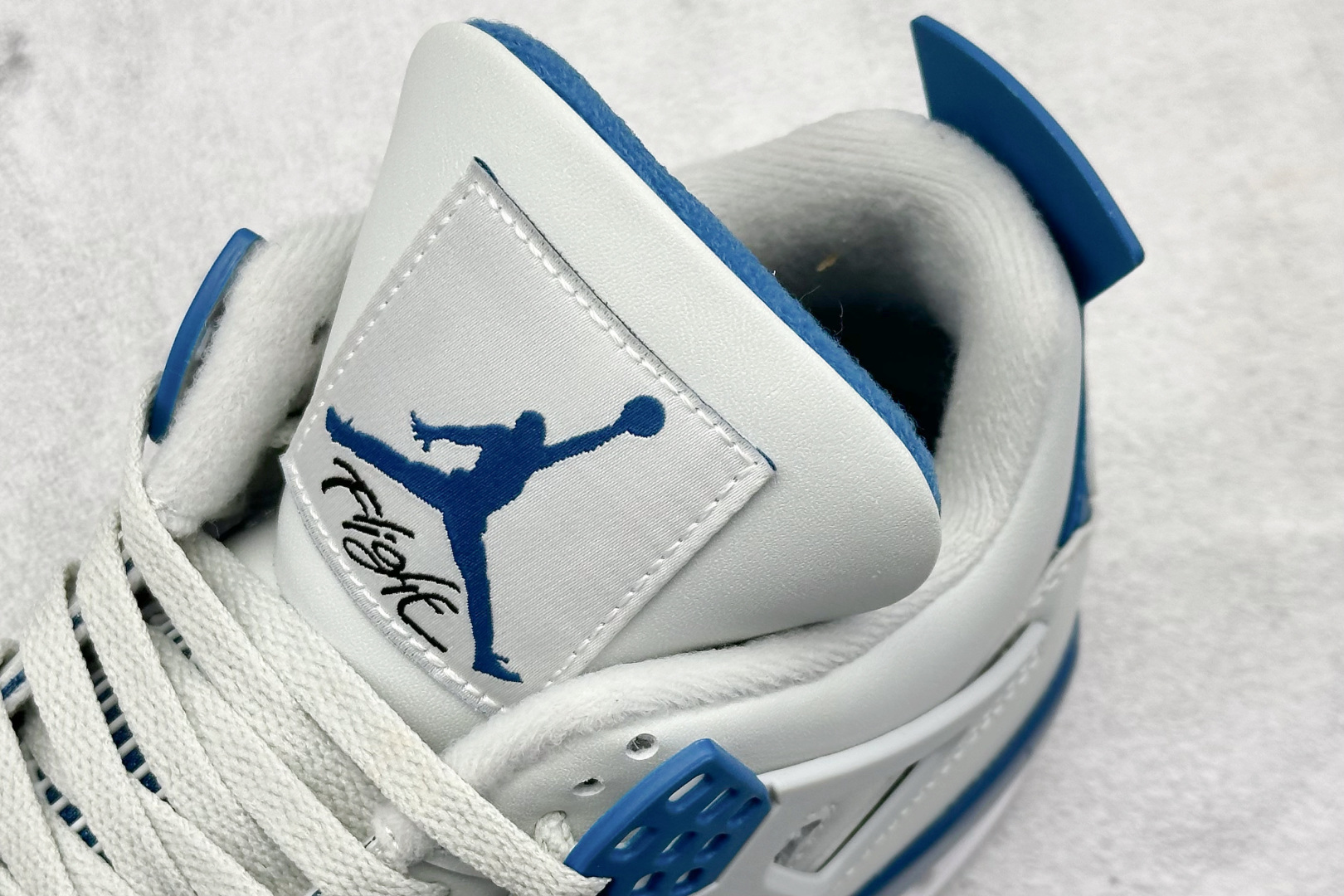 280 新F版Air Jordan AJ4 Retro 灰蓝 中帮篮球鞋 FV5029-141