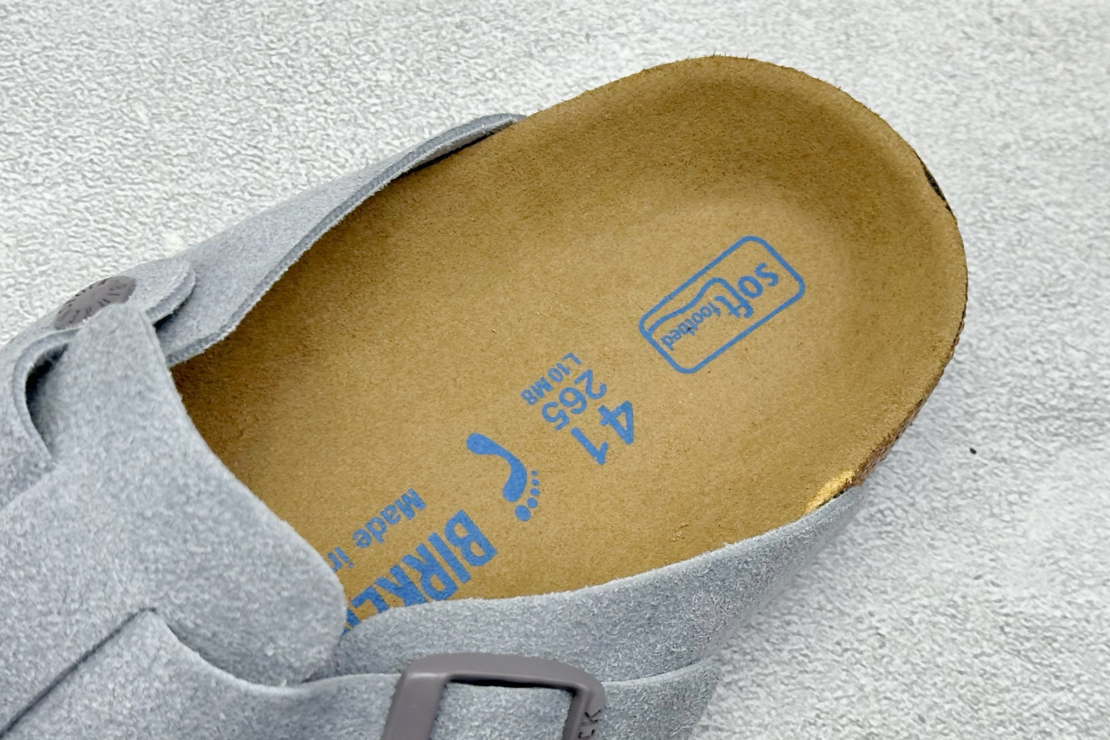 170 TG版Birkenstock 博肯包头半拖系列 石板灰 代工厂工艺 品质看得见 London-Shearling内里羊毛 1020526-Chinese UA Cheap High Quatity Brand Clothes Bags handbags Sneakers wholesale wholesaler seller from China Factory suppliers Fashion Clothing Shoes best Quality Beautiful Price 170 TG版Birkenstock 博肯包头半拖系列 石板灰 代工厂工艺 品质看得见 London-Shearling内里羊毛 1020526
