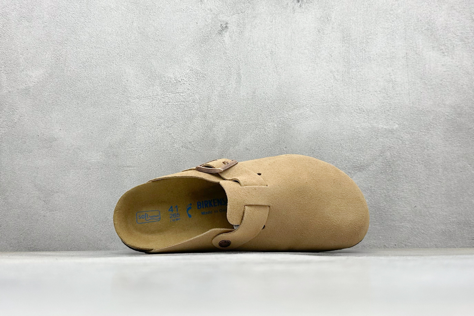 170 TG版Birkenstock 博肯包头半拖系列 棕色 代工厂工艺 品质看得见 London-Shearling内里羊毛 1009542