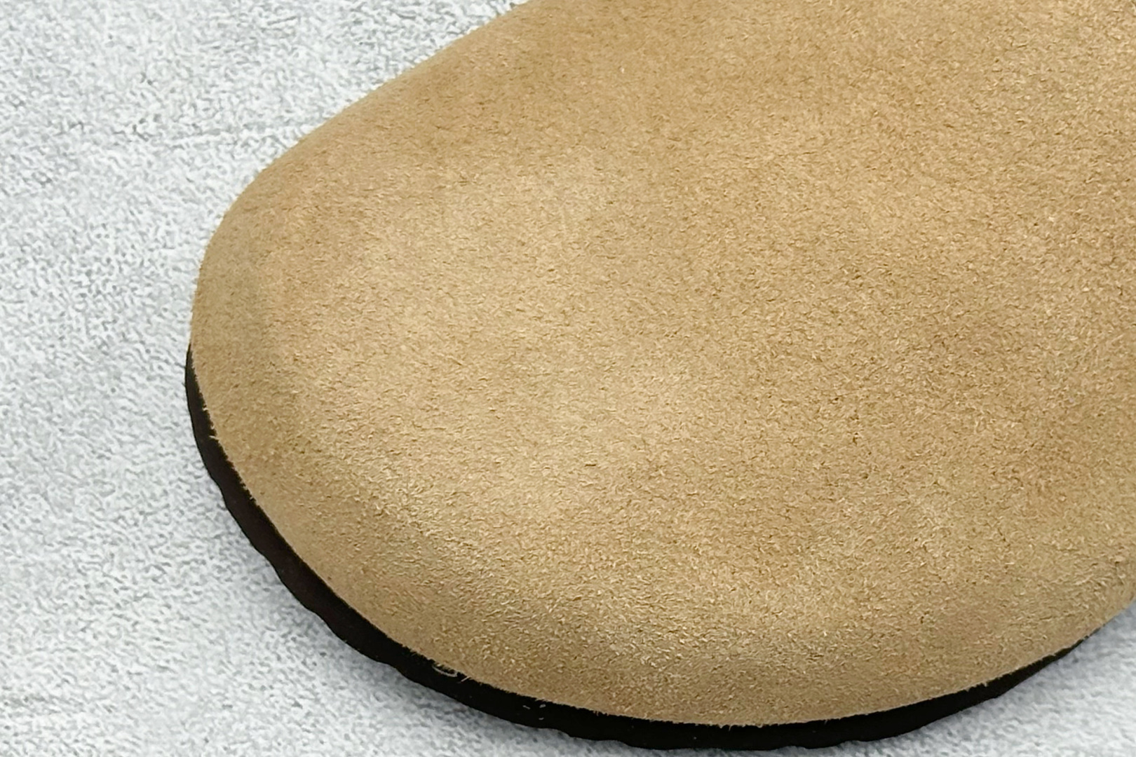 170 TG版Birkenstock 博肯包头半拖系列 棕色 代工厂工艺 品质看得见 London-Shearling内里羊毛 1009542
