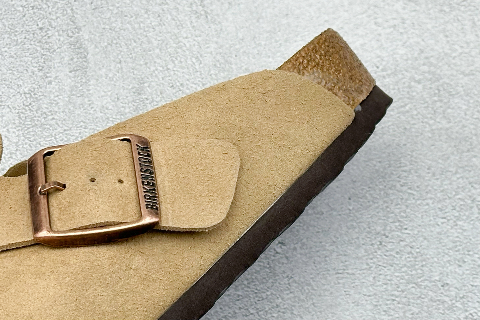 170 TG版Birkenstock 博肯包头半拖系列 棕色 代工厂工艺 品质看得见 London-Shearling内里羊毛 1009542