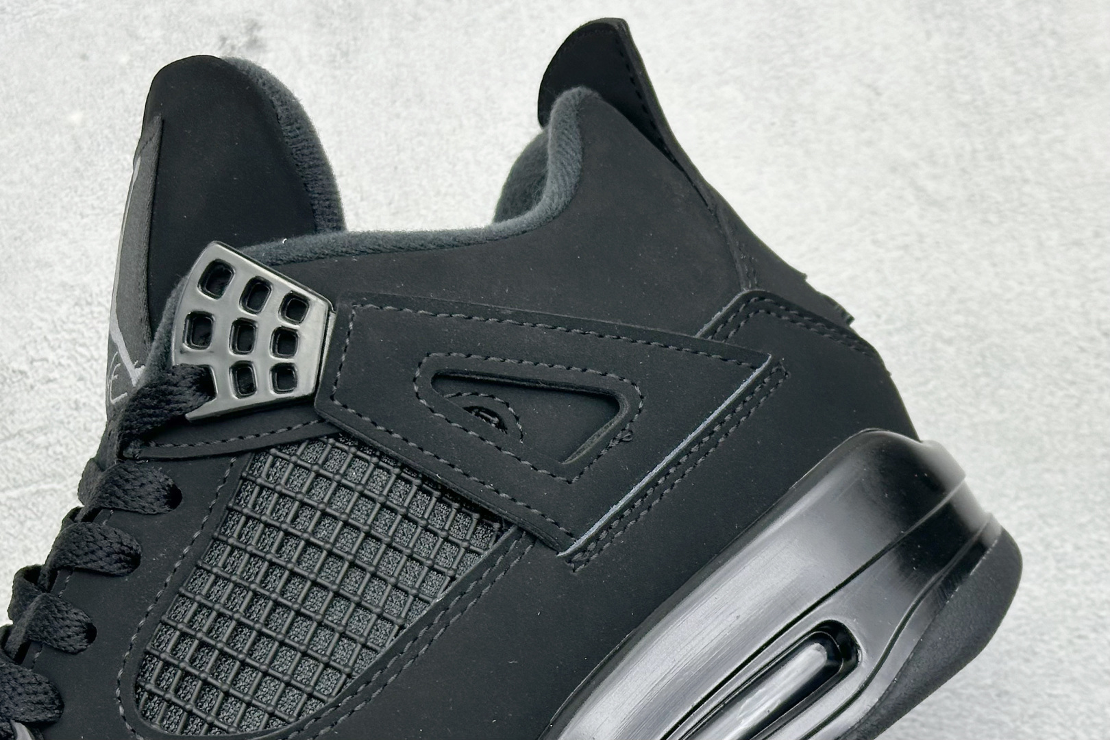 280 新F版Air Jordan AJ4 Retro 黑猫 中帮篮球鞋 CU1110-010