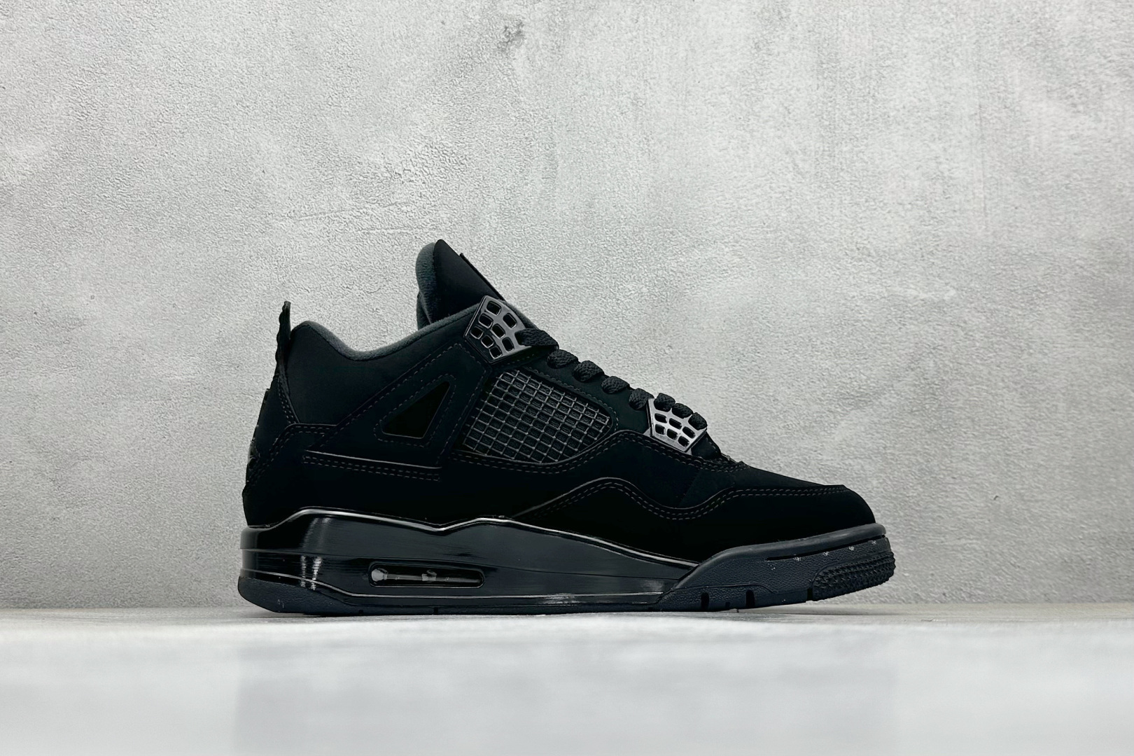 280 新F版Air Jordan AJ4 Retro 黑猫 中帮篮球鞋 CU1110-010