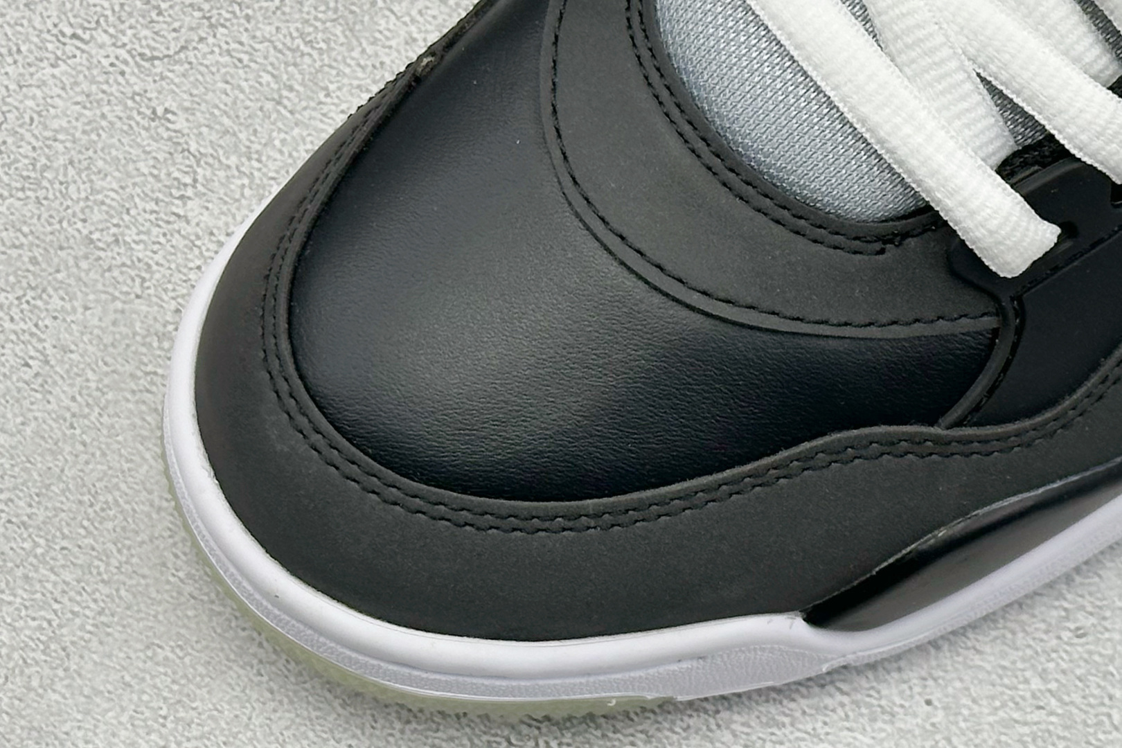 270 新F版Air Jordan AJ4 黑灰 低帮复古篮球鞋 HV5184-010